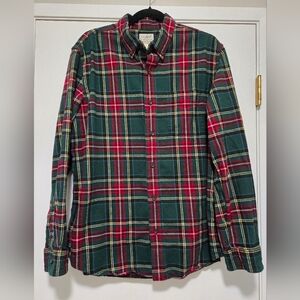 L.L. Bean Plaid Flannel Shirt